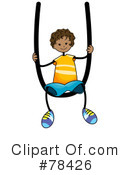 Stick Kid Alphabet Clipart #78426 by BNP Design Studio