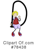Stick Kid Alphabet Clipart #78438 by BNP Design Studio