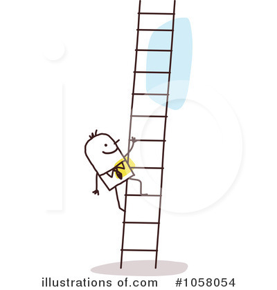 Royalty-Free (RF) Stick Man Clipart Illustration by NL shop - Stock Sample #1058054