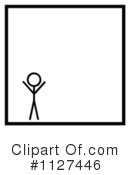 Stick Man Clipart #1127446 by oboy
