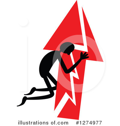 Royalty-Free (RF) Stick Man Clipart Illustration by Prawny - Stock Sample #1274977