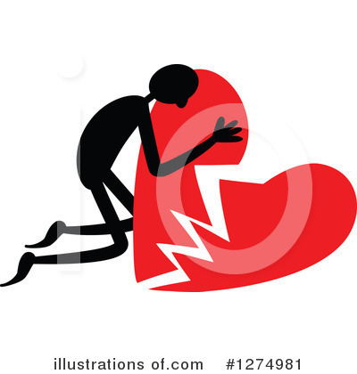 Royalty-Free (RF) Stick Man Clipart Illustration by Prawny - Stock Sample #1274981