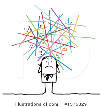 Overwhelmed Clipart #1375329 by NL shop