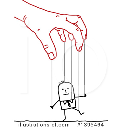 Royalty-Free (RF) Stick Man Clipart Illustration by NL shop - Stock Sample #1395464