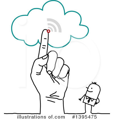 Cloud Computing Clipart #1395475 by NL shop