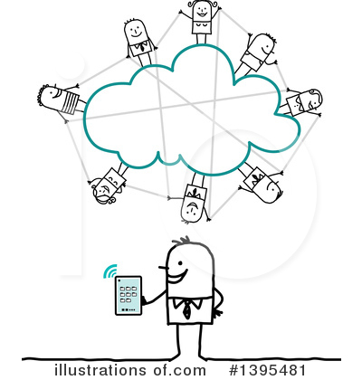 Cloud Computing Clipart #1395481 by NL shop