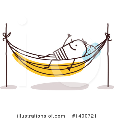 Royalty-Free (RF) Stick Man Clipart Illustration by NL shop - Stock Sample #1400721