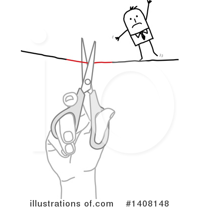 Tightrope Clipart #1408148 by NL shop