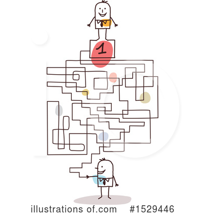 Royalty-Free (RF) Stick Man Clipart Illustration by NL shop - Stock Sample #1529446