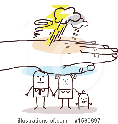 Royalty-Free (RF) Stick Man Clipart Illustration by NL shop - Stock Sample #1560897