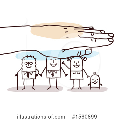 Royalty-Free (RF) Stick Man Clipart Illustration by NL shop - Stock Sample #1560899