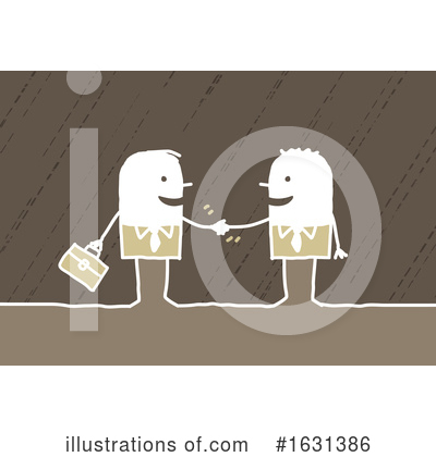 Handshake Clipart #1631386 by NL shop