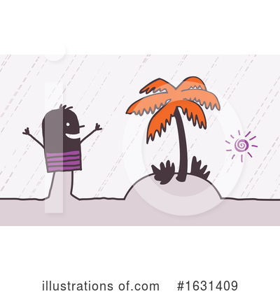 Stranded Clipart #1631409 by NL shop