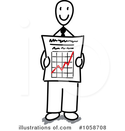 Royalty-Free (RF) Stick People Clipart Illustration by Frog974 - Stock Sample #1058708