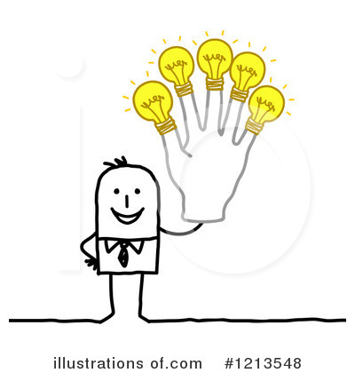 Royalty-Free (RF) Stick People Clipart Illustration by NL shop - Stock Sample #1213548