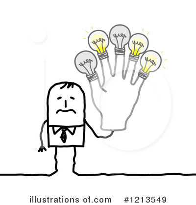 Royalty-Free (RF) Stick People Clipart Illustration by NL shop - Stock Sample #1213549