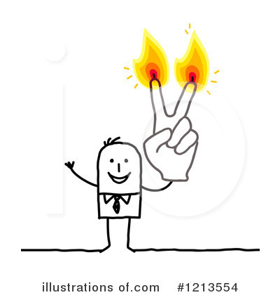 Royalty-Free (RF) Stick People Clipart Illustration by NL shop - Stock Sample #1213554