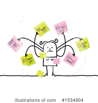 Royalty-Free (RF) Stick People Clipart Illustration by NL shop - Stock Sample #1534904