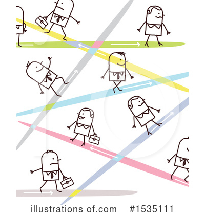 Royalty-Free (RF) Stick People Clipart Illustration by NL shop - Stock Sample #1535111