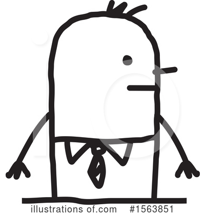 Royalty-Free (RF) Stick People Clipart Illustration by NL shop - Stock Sample #1563851