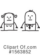 Stick People Clipart #1563852 by NL shop