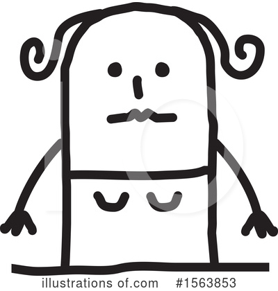 Royalty-Free (RF) Stick People Clipart Illustration by NL shop - Stock Sample #1563853