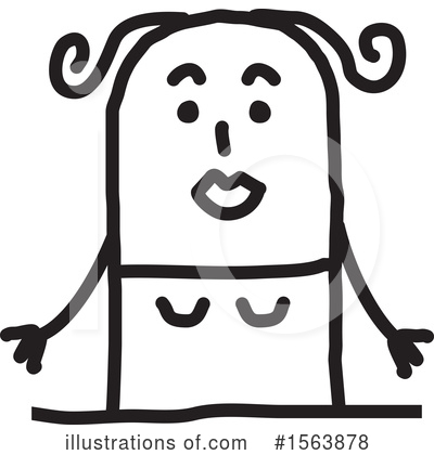 Royalty-Free (RF) Stick People Clipart Illustration by NL shop - Stock Sample #1563878