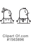 Stick People Clipart #1563896 by NL shop