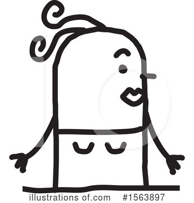Royalty-Free (RF) Stick People Clipart Illustration by NL shop - Stock Sample #1563897