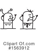 Stick People Clipart #1563912 by NL shop