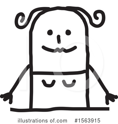 Royalty-Free (RF) Stick People Clipart Illustration by NL shop - Stock Sample #1563915