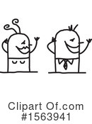 Stick People Clipart #1563941 by NL shop