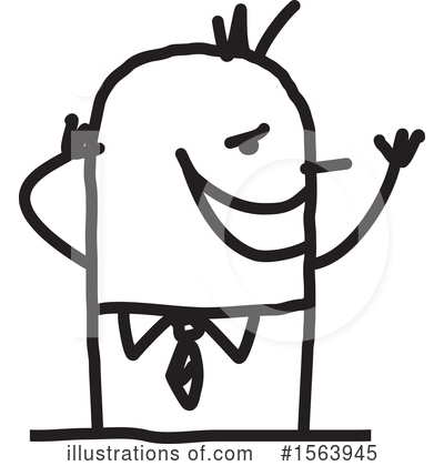 Royalty-Free (RF) Stick People Clipart Illustration by NL shop - Stock Sample #1563945