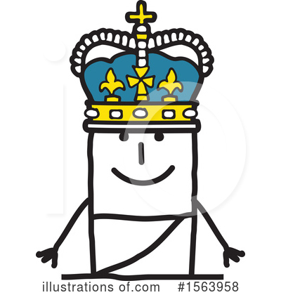 Royalty-Free (RF) Stick People Clipart Illustration by NL shop - Stock Sample #1563958