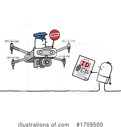Drone Clipart #1709500 by NL shop