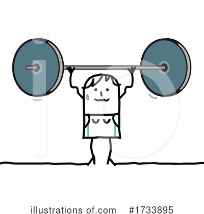 Fitness Clipart #1733895 by NL shop
