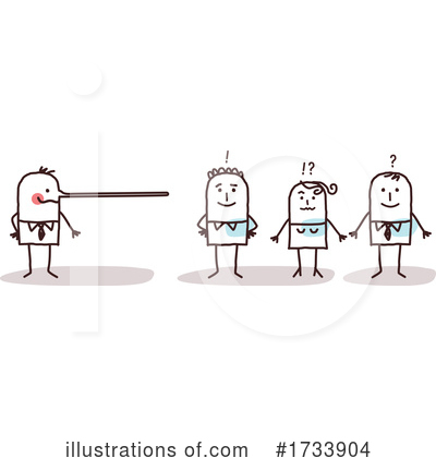 Royalty-Free (RF) Stick People Clipart Illustration by NL shop - Stock Sample #1733904
