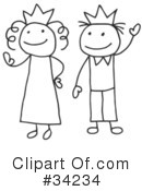 Stick People Clipart #34234 by C Charley-Franzwa