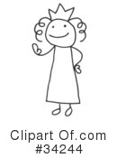 Stick People Clipart #34244 by C Charley-Franzwa