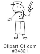 Stick People Clipart #34321 by C Charley-Franzwa