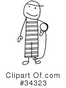 Stick People Clipart #34323 by C Charley-Franzwa