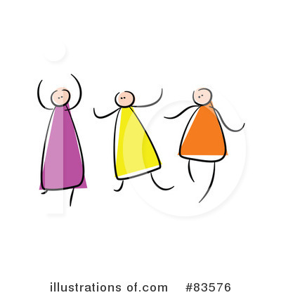 Royalty-Free (RF) Stick People Clipart Illustration by Prawny - Stock Sample #83576