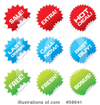 Stickers Clipart #58641 by MilsiArt