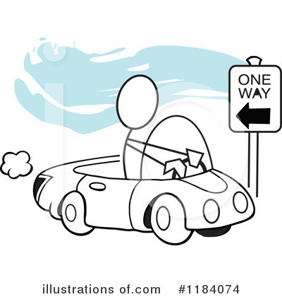Driver Clipart #1184074 by Johnny Sajem