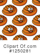 Sticky Buns Clipart #1250281 by Vector Tradition SM