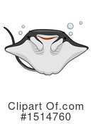Stingray Clipart #1514760 by BNP Design Studio