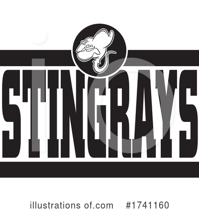 Stingray Clipart #1741160 by Johnny Sajem