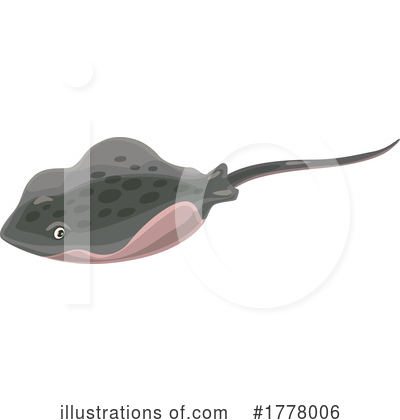 Royalty-Free (RF) Stingray Clipart Illustration by Vector Tradition SM - Stock Sample #1778006