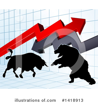 Stock Market Clipart #1418913 by AtStockIllustration