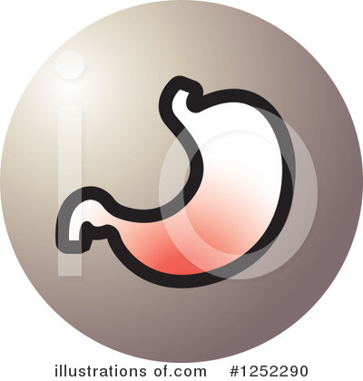 Royalty-Free (RF) Stomach Clipart Illustration by Lal Perera - Stock Sample #1252290